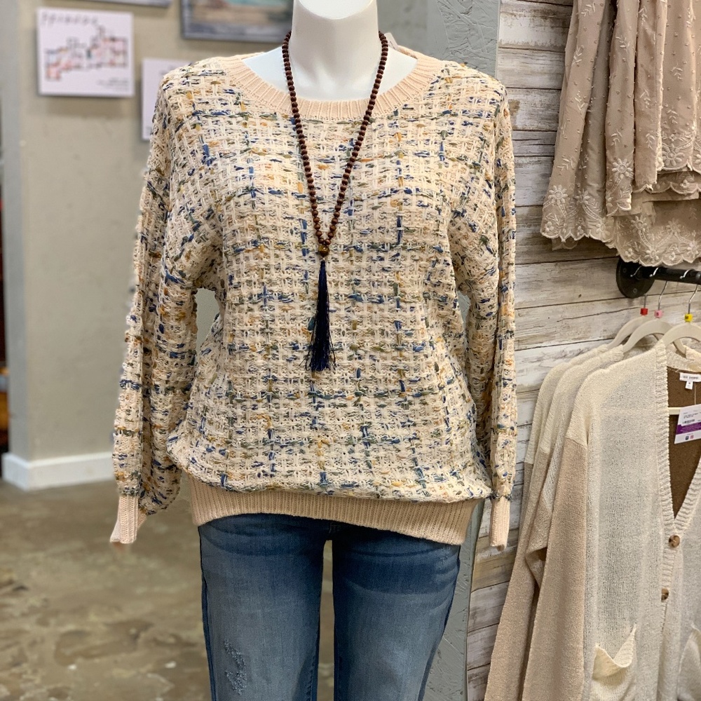 Plus Size Oatmeal Sweater